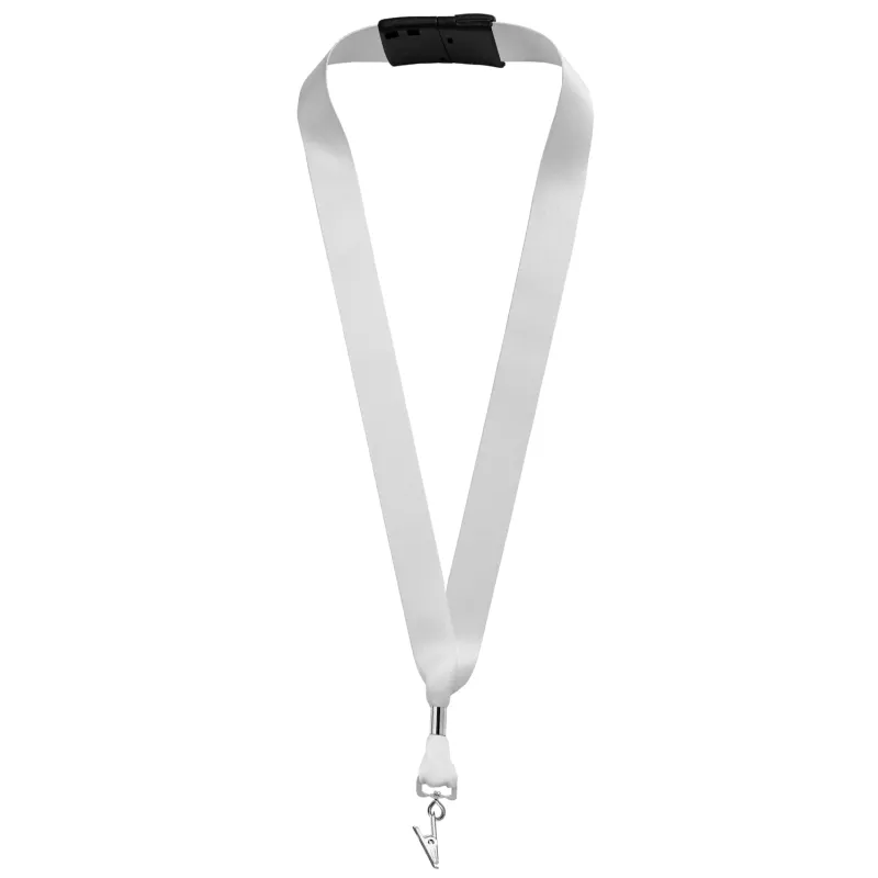 Zevi rPET Bulldog Clip Breakaway Lanyard - 36" x 1"