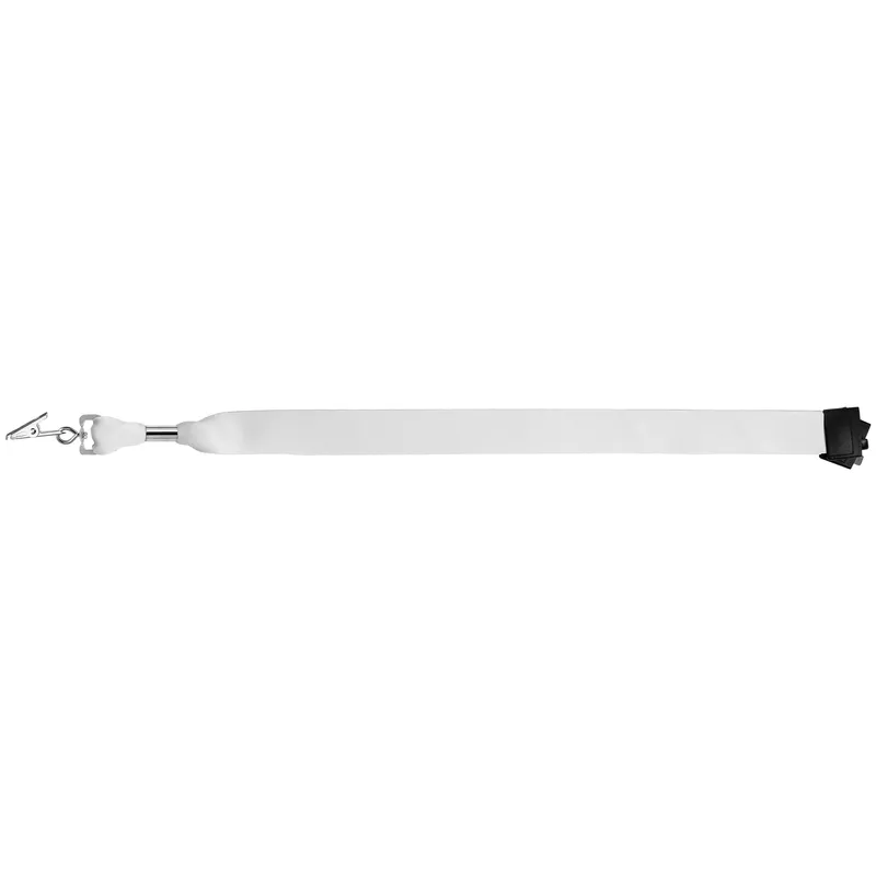 Zevi rPET Bulldog Clip Breakaway Lanyard - 36" x 1" view 3