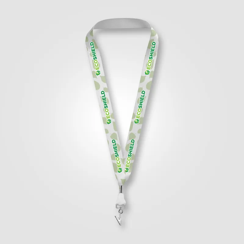 Zevi rPET Bulldog Clip Lanyard - 36" x 1" view 2