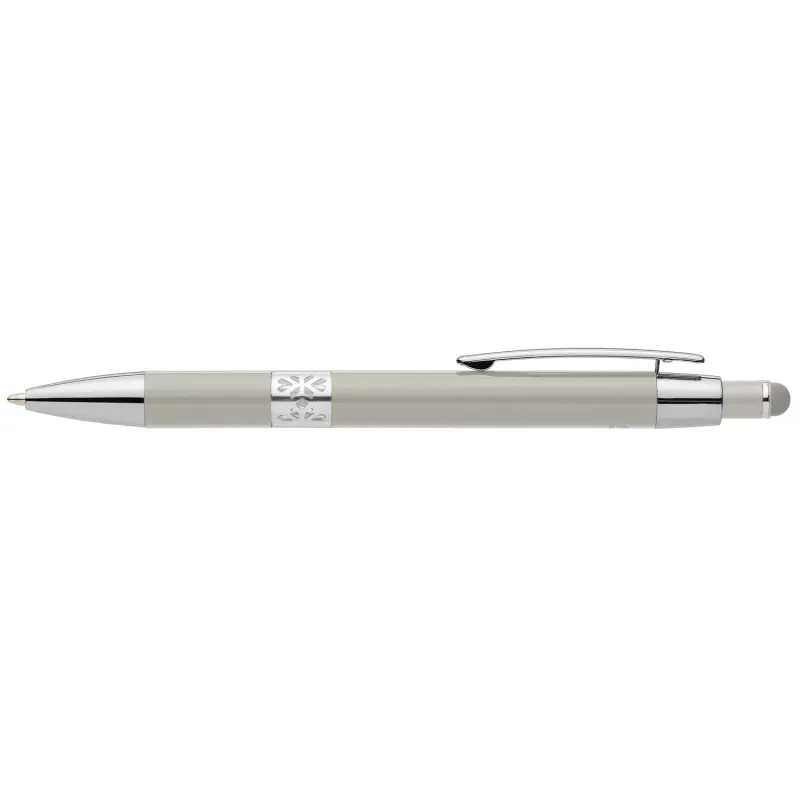 Adorn Recycled Aluminum Chrome Trim Stylus Pen view 5