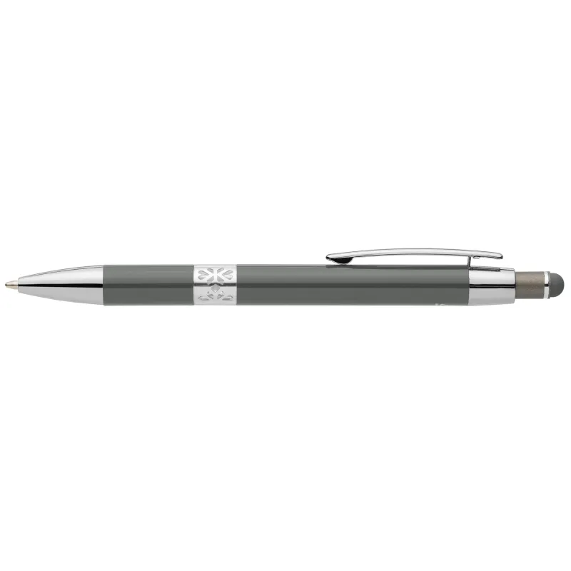 Adorn Recycled Aluminum Chrome Trim Stylus Pen view 4