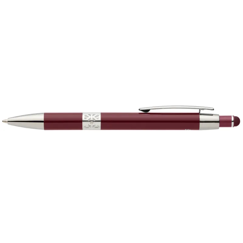 Adorn Recycled Aluminum Chrome Trim Stylus Pen