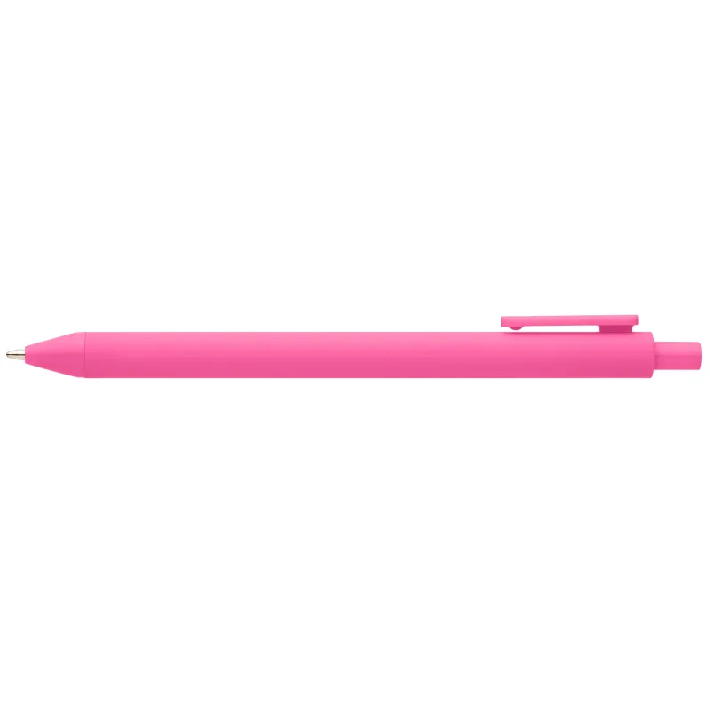 Bloom Recycled Plastic Retractable Soft Touch Pen view 5