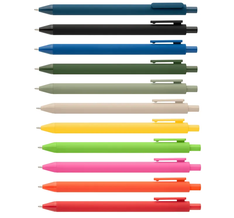 Bloom Recycled Plastic Retractable Soft Touch Pen