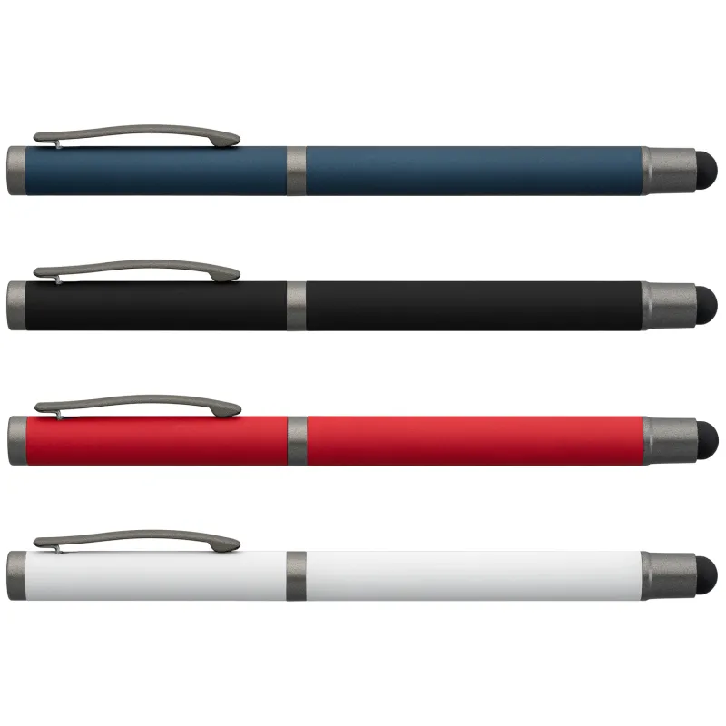 Bowie Recycled Aluminum Stylus Gel Pen view 2