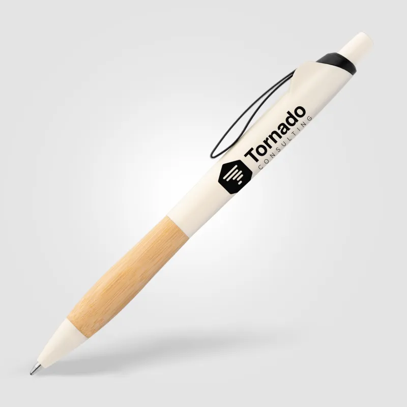 Crest Recycled Plastic Curvy Pen view 7