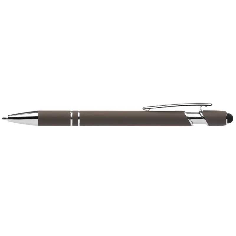 Ellipse Softy Recycled Aluminum Pen w/ Stylus + Anti-Fraud Ink view 3