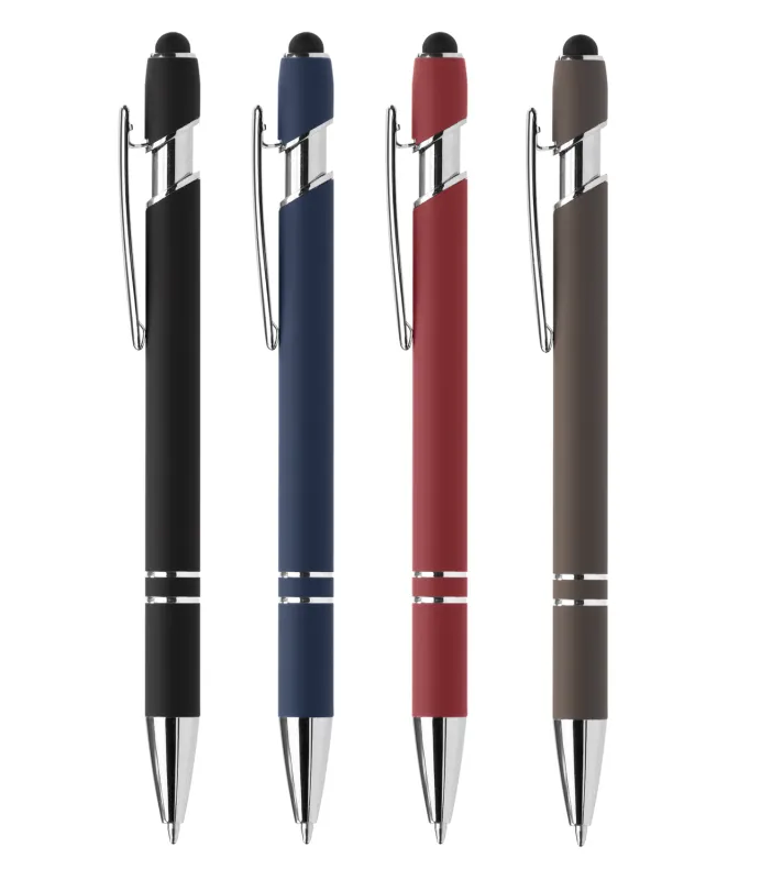 Ellipse Softy Recycled Aluminum Pen w/ Stylus + Anti-Fraud Ink view 5