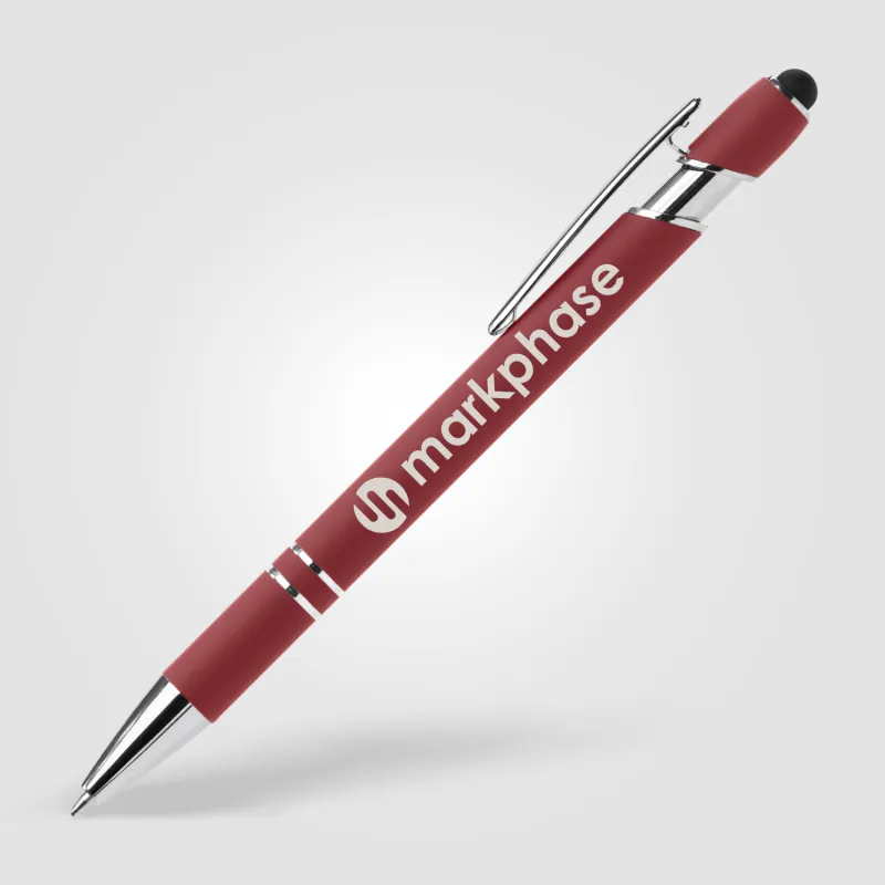 Ellipse Softy Recycled Aluminum Pen w/ Stylus + Anti-Fraud Ink view 6
