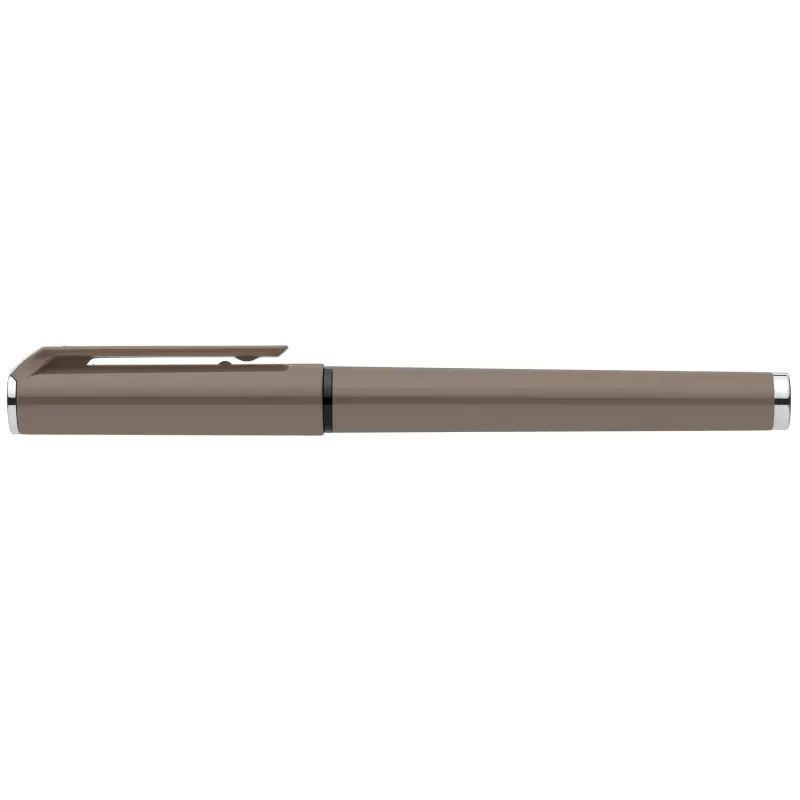 Islander Recycled Plastic Monochrome Gel Grip Pen view 5