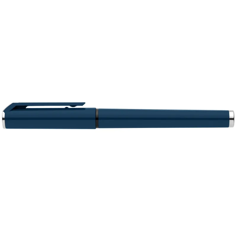 Islander Recycled Plastic Monochrome Gel Grip Pen view 3