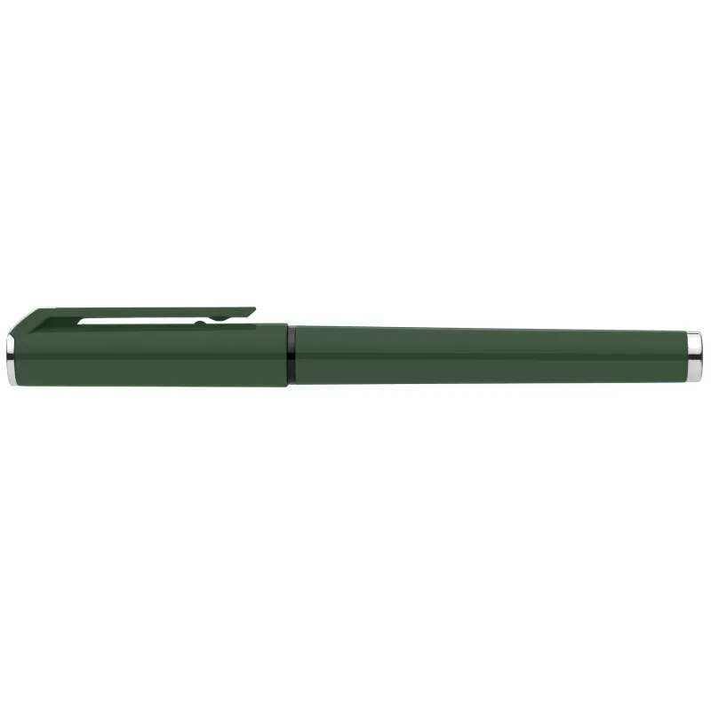 Islander Recycled Plastic Monochrome Gel Grip Pen view 4