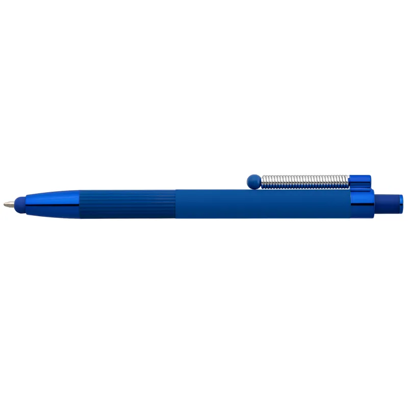 Lisbon Recycled Aluminum Monochrome Fidget Stylus Pen view 5
