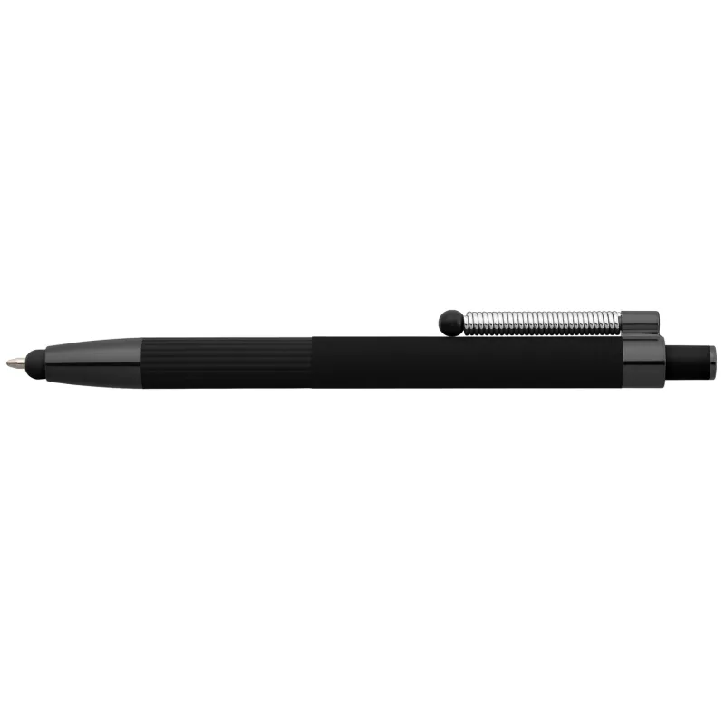 Lisbon Recycled Aluminum Monochrome Fidget Stylus Pen