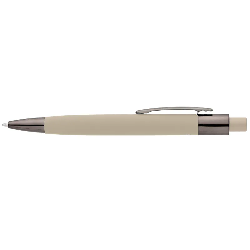 Malmö Recycled Aluminum Soft Touch Barrel Pen view 2