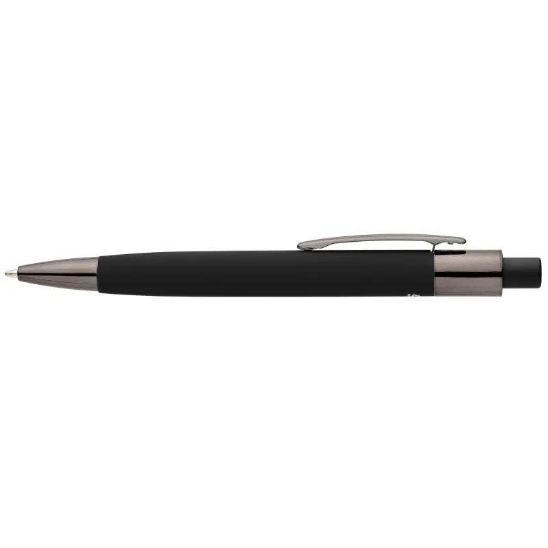 Malmö Recycled Aluminum Soft Touch Barrel Pen view 3