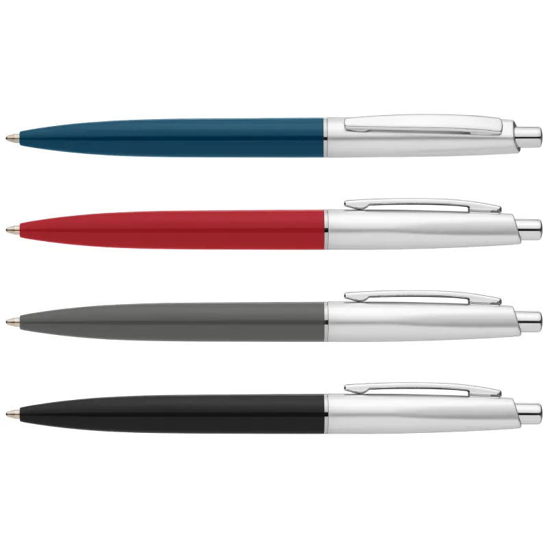 Recycled Plastic Chrome-Trim Pen view 6