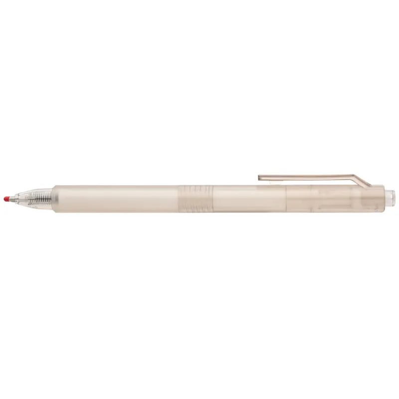 Nomi Recycled Plastic Translucent Gel Pen view 3