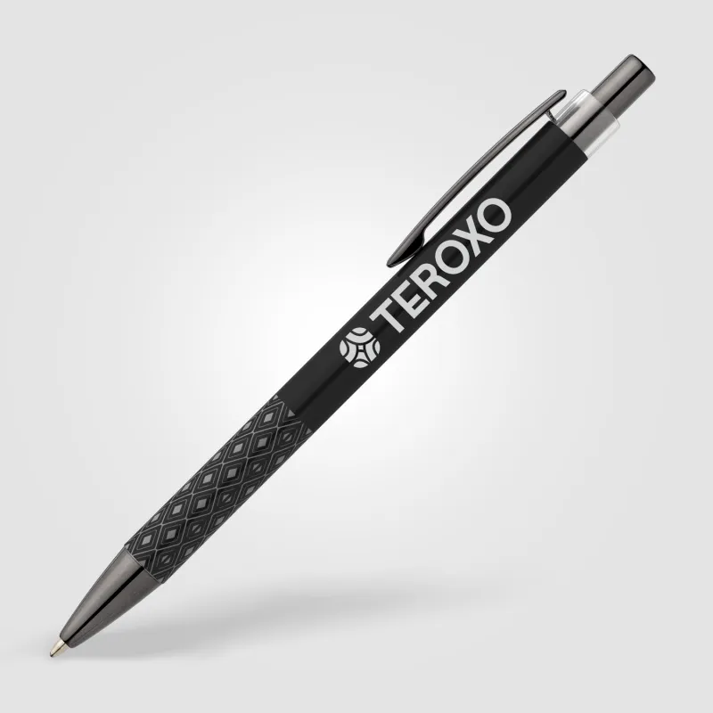 Norin Recycled Aluminum Printed Grip Pen view 2