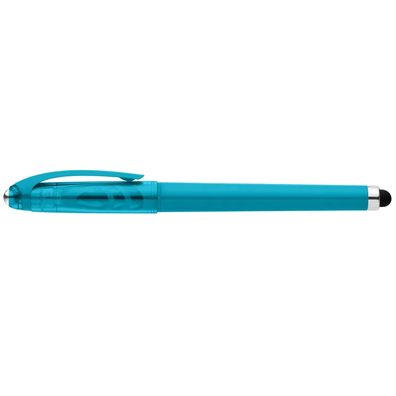 Prism Recycled Plastic Fidget Ball Stylus Gel Pen view 5