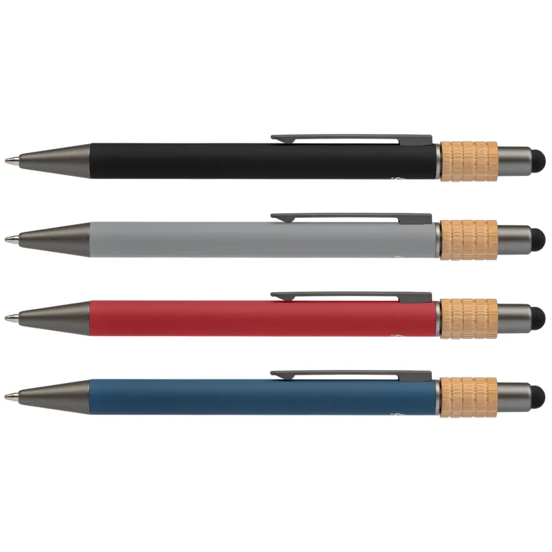 Reborn Spinner Recycled Aluminum Pen w/ Stylus - PATENTED view 5