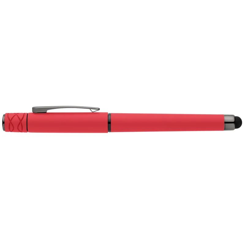Tavi Recycled Plastic Fidget Spinner Stylus Gel Pen view 3