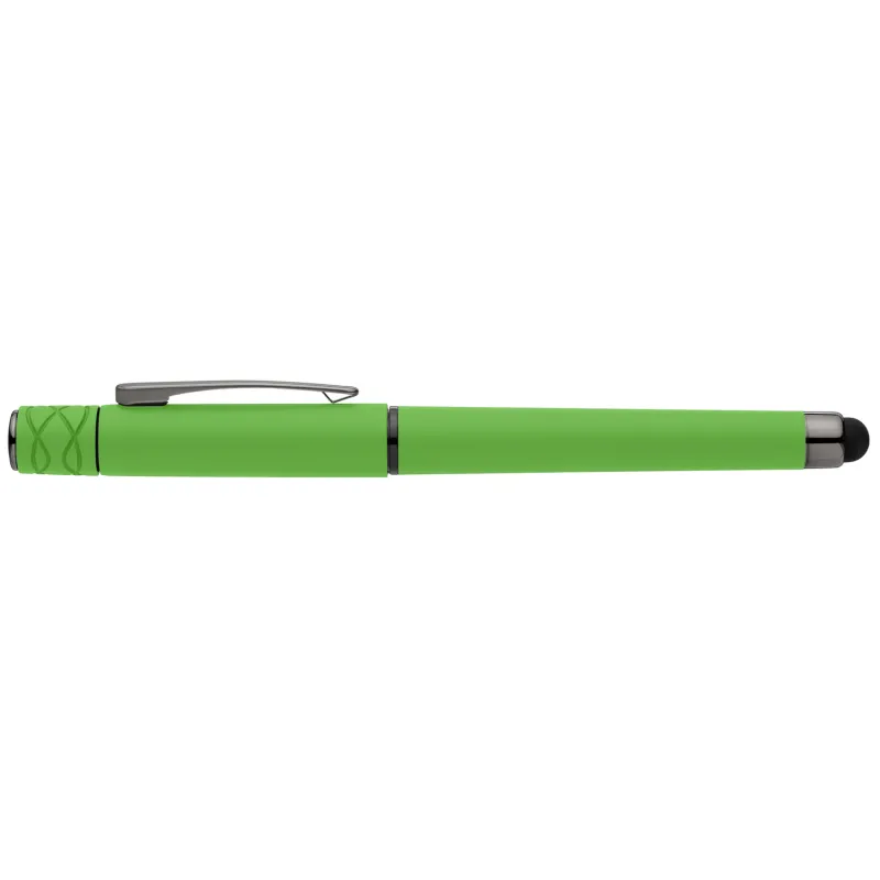 Tavi Recycled Plastic Fidget Spinner Stylus Gel Pen view 6