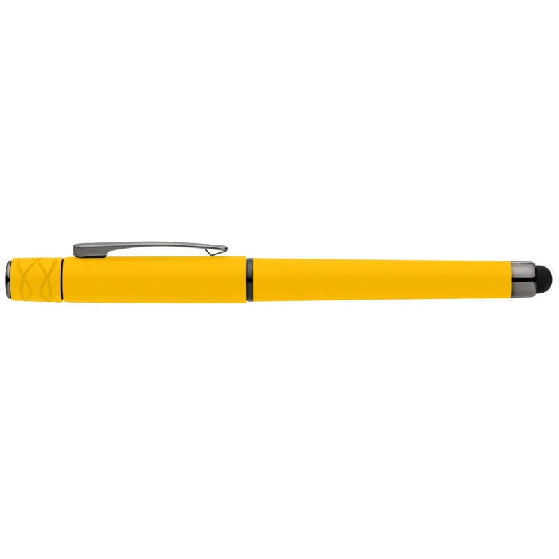 Tavi Recycled Plastic Fidget Spinner Stylus Gel Pen
