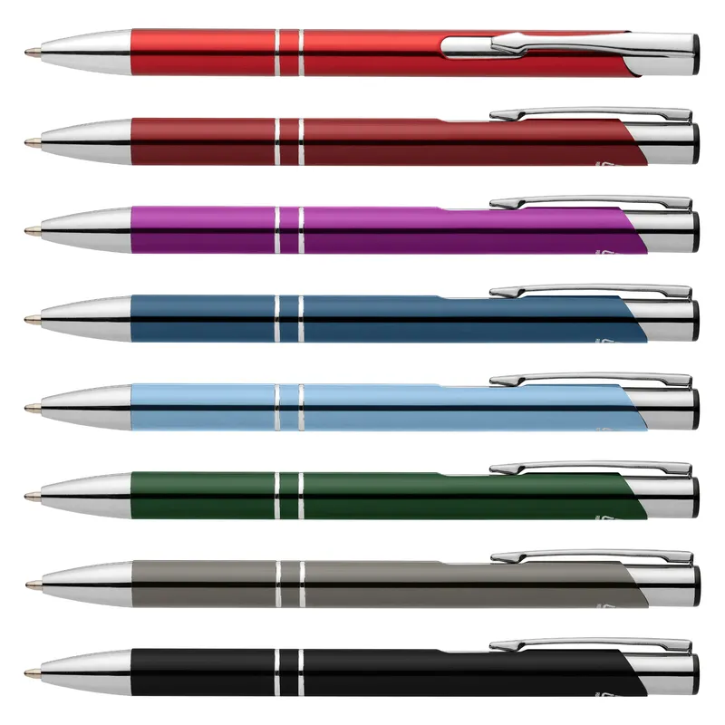 Tres-Chic Recycled Aluminum Metallic Chrome Trim Pen