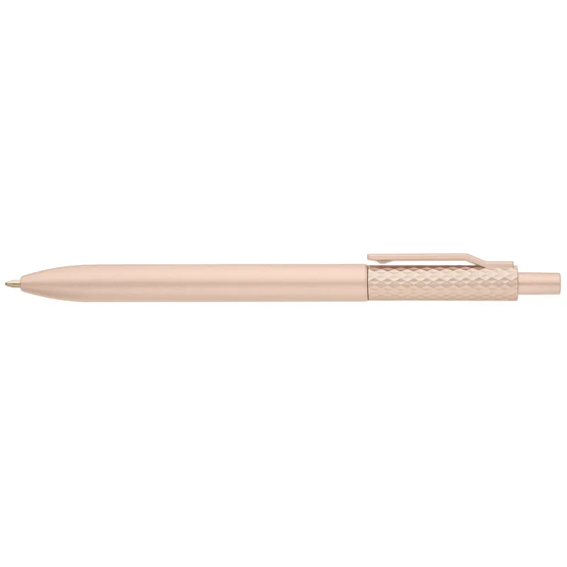 Vale Recycled Plastic Diamond Textured Metallic Pen view 2