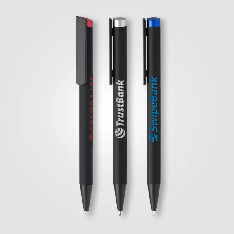 Volos Recycled Aluminum Color Mirror Finish Ballpoint Pen view 5