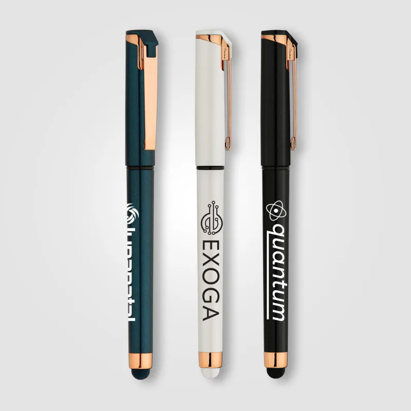 Comfort Gel Pearl Rose Gold Stylus Pen view 5