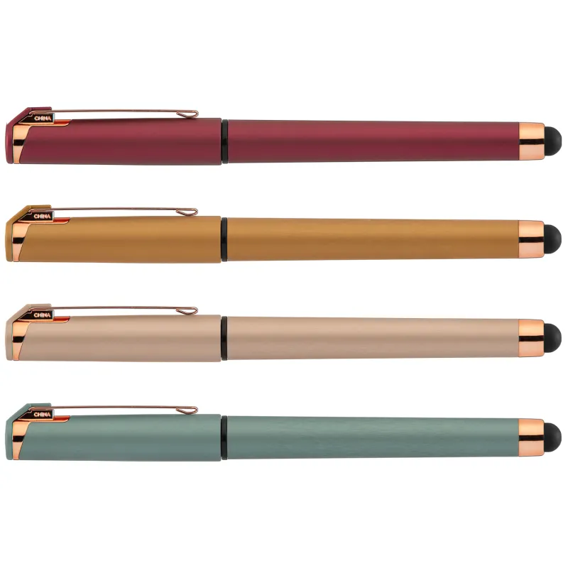 Comfort Gel Soft-Touch Rose Gold Designer Stylus Pen view 6