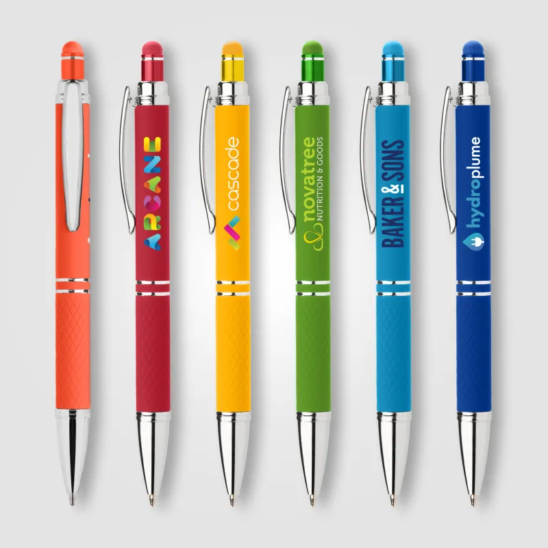 Classic Soft-Touch Brights Gel Stylus Pen view 8