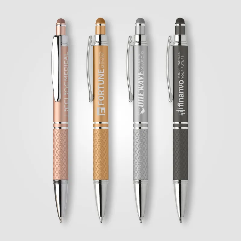 Classic Soft-Touch Metallic Stylus Pen view 6
