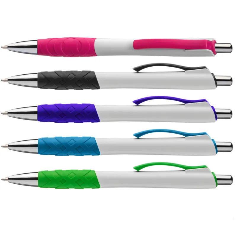 Slim Plastic Click Pen view 7