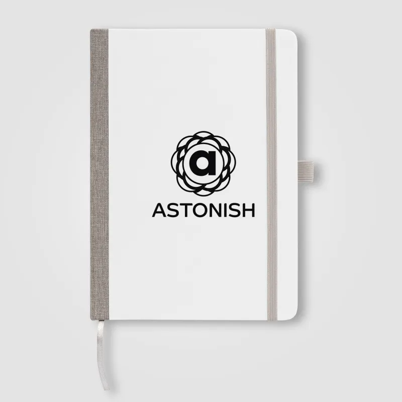 Steinbeck - Recycled Two Tone Hard Cover Notebook view 7