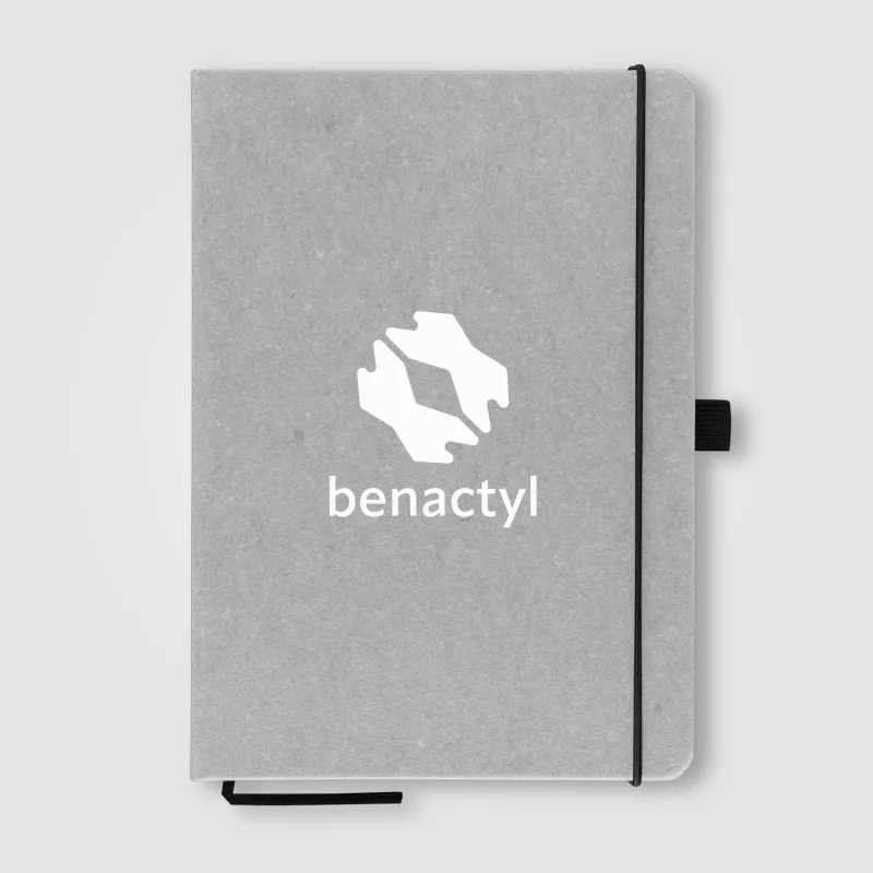 Carson 5.8" x 8.3" Recycled PU Leather Notebook view 4