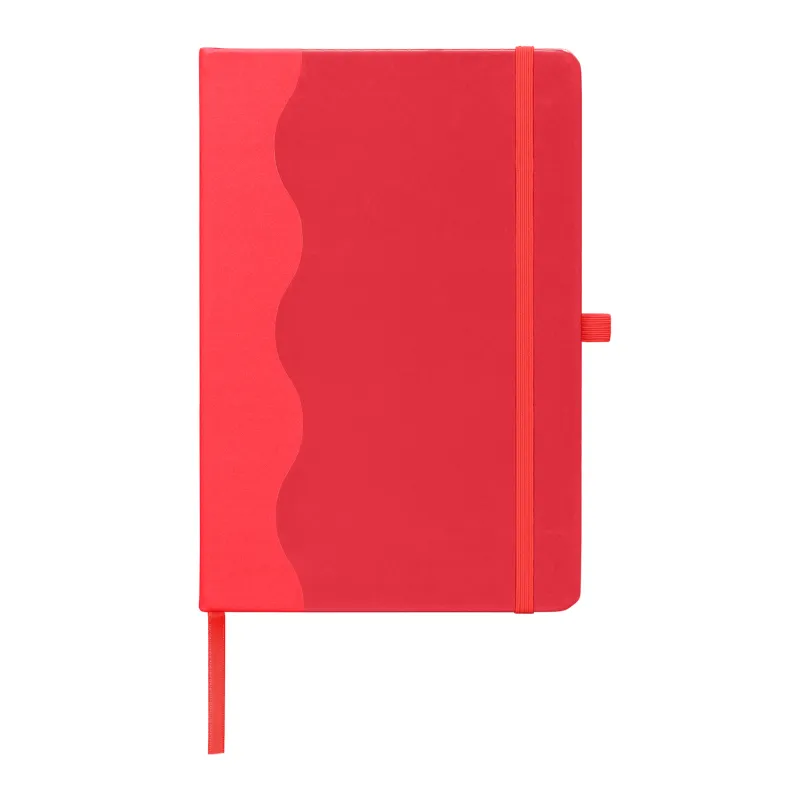 Grete Recycled Wave Pattern Journal - A5