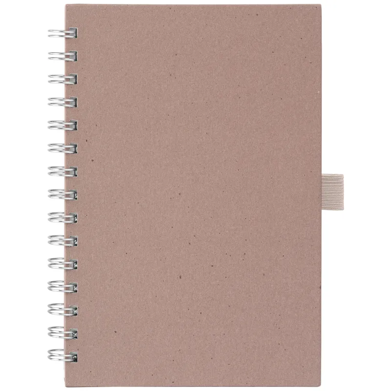 Terra Recycled Milk Carton Hard Cover Spiral Notebook - A5 view 3