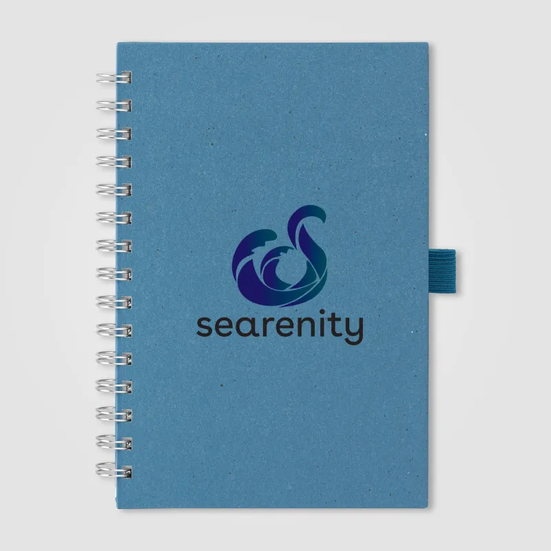 Terra Recycled Milk Carton Hard Cover Spiral Notebook - A5 view 5