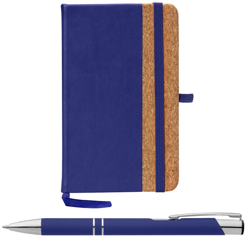 Miller Cork Notebook & Tres-Chic Pen Gift Set