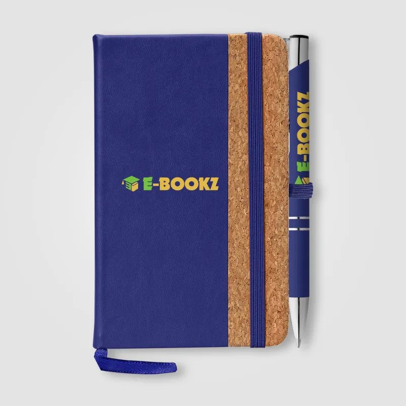 Miller Cork Notebook & Tres-Chic Pen Gift Set view 4